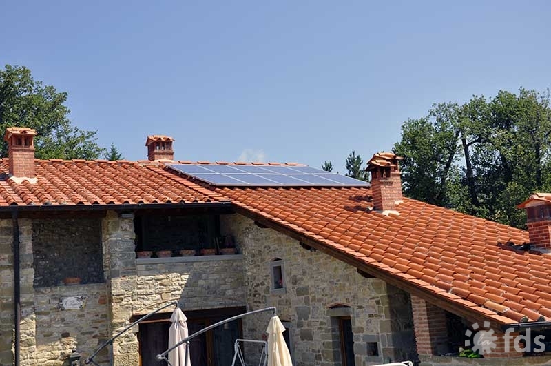 Case solarizzate / Solarized homes